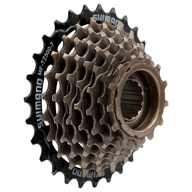 Зірка задня різьбова 8-рик SHIMANO TZ500 репліка (13-28T) фото westvelo.com