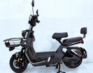 Електроскутер Corso «NOVA» N-603124, двигун 1000W, акумулятор 72V 20Ah графеновий, чорний, колеса 10" + 1 ящик. акум фото westvelo.com