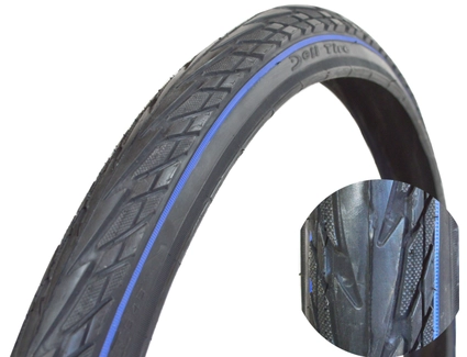 Покришка 26-1.75 DELI TIRE Індонезія (234) лиса, синя смуга
