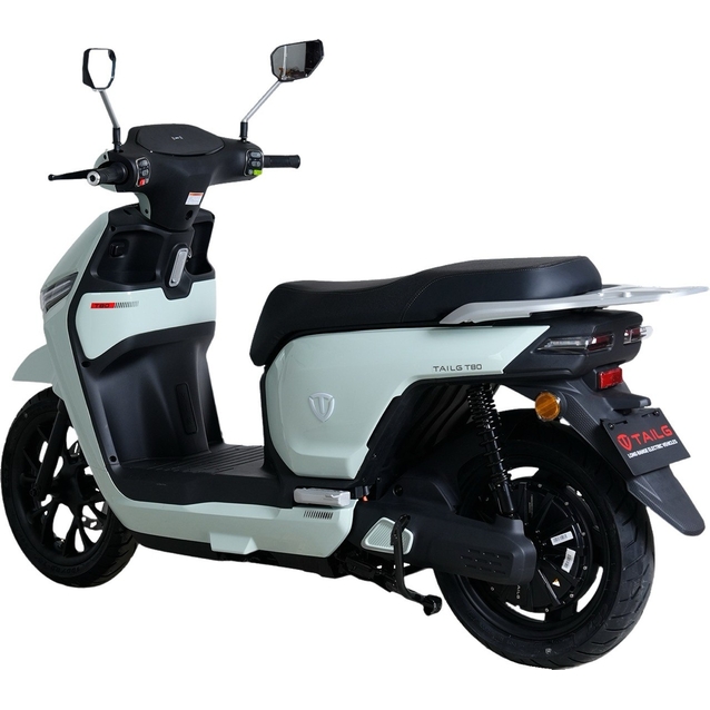 Електроскутер Tailg «T-80» GR-709, двигун 2500W, акумулятор 72V 38Ah графеновий, м'ятний, колеса 14" + 1 ящик. акум фото westvelo.com