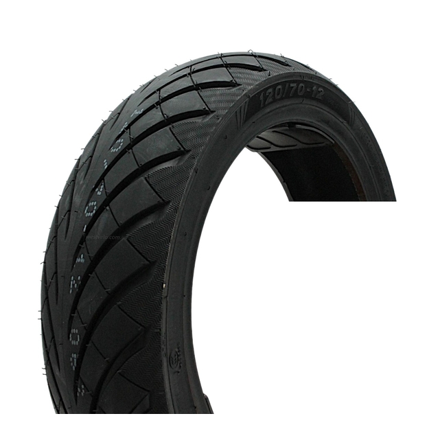 Покришка "12" 120-70-12 Б/К BLACK CAT (068) 6PR дорожня TL фото westvelo.com