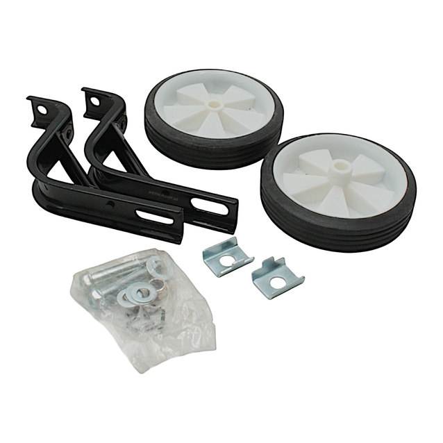 Бокові дитячі колеса (Ø 12-16) пластмасові HR09 білі фото westvelo.com