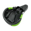 Сідло дитяче CROSSRIDE №185-10, пластмасова основа чорна фото westvelo.com