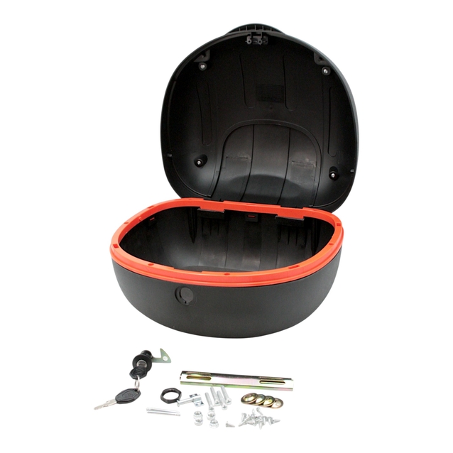 Кофр (багажник) для мотоцикла задній LIPAI (HP011) (390х320х270) 32L синій глянець, з катафотом фото westvelo.com