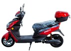 Електроскутер Corso «PRIX» RX-702509, двигун 1500W, акумулятор 72V/23Ah червоний + 1 ящик. акум