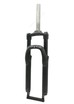 Вилка 26 аморт. безрізьб. CROSSER Ø28.6мм, локаут, під disk L-195mm. чорна матова, сталева фото westvelo.com