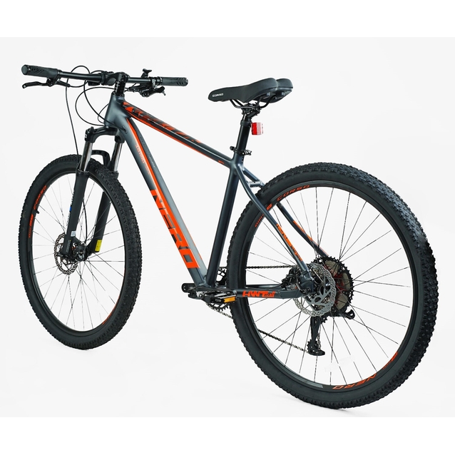 Велосипед 29 AL Corso «NERO» NR-29604 алюміній 19", (к-т LTWOO) графітово-помаранчевий фото westvelo.com