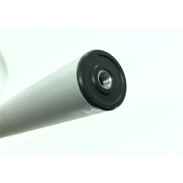 Насос вело алюміній "Умань" сірий довгий L-410mm фото westvelo.com