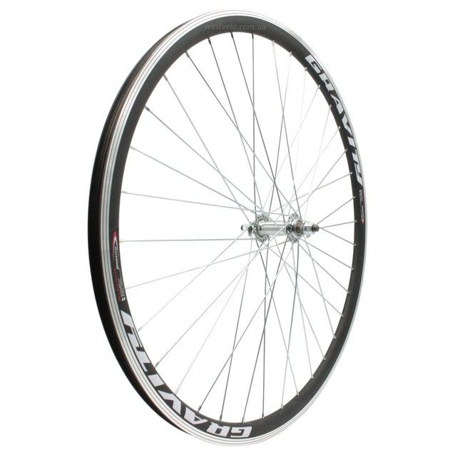 Колесо 28-29 перед, обід 2-ний чорний, втулка ST. на віночках фото westvelo.com