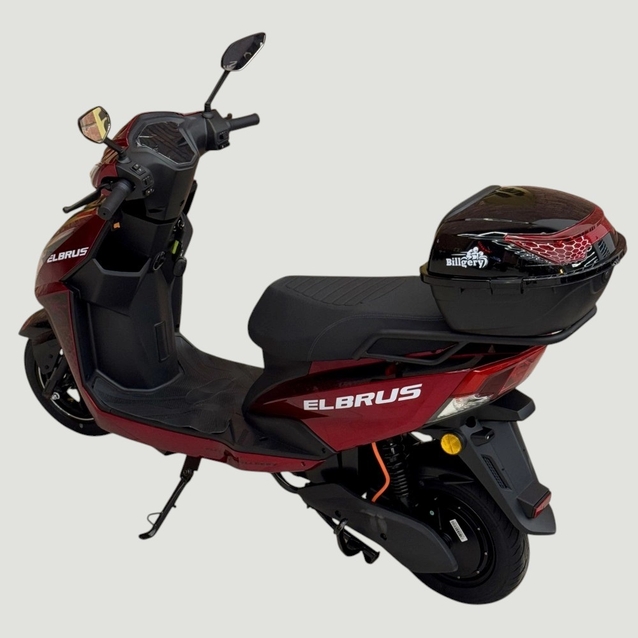 Електроскутер Corso «GTS-RR» LB-907096, двигун 2000W, акумулятор 72V 30Ah літій-залізо-фосфатний, червоний, колеса 10" фото westvelo.com