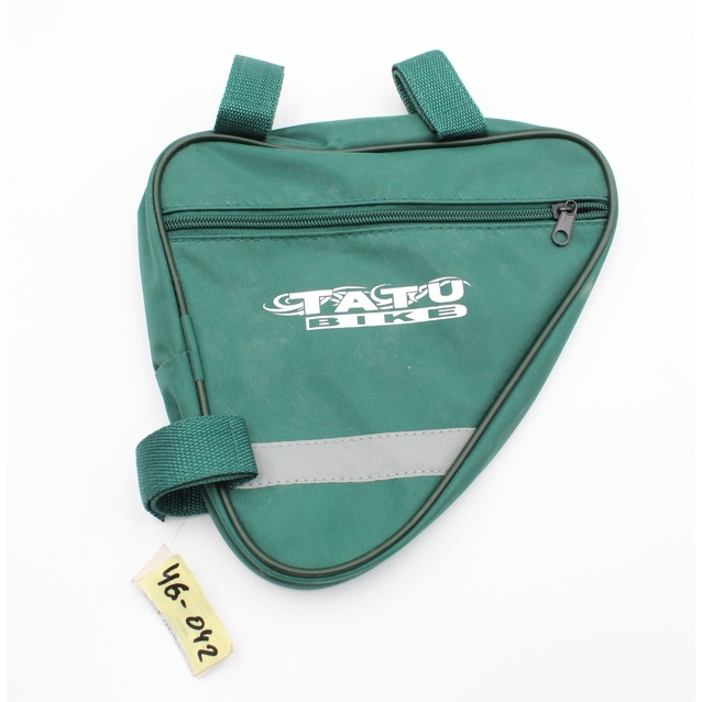 Сумка на раму трикутна TATU-BIKE (В2125) (22/26/20см) зелений фото westvelo.com