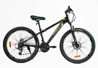 Велосипед 26 AL Corso «PRIMO» RM-26311,26115 алюміній 13", (к-т Saiguan) чорний