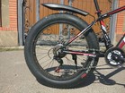 Крила пластик GD-XDC26 чорні, з кріпл на раму, для FAT BIKE