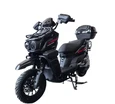 Електроскутер Corso «BLACKFURY» BF-441025, двигун 2000W, акумулятор 72V 35Ah літій-залізо-фосфатний, чорно-червоний фото westvelo.com
