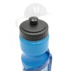 Фляга 650ml. пластмасова блакитна + фляготримач пластик фото westvelo.com