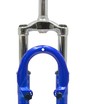 Вилка 26 аморт. різьб. Ø25.4мм V-brake, шток L-210mm р.з L-60mm, синя фото westvelo.com