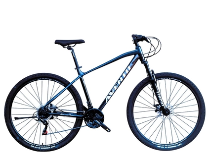 Велосипед 29 AL Corso «AVENTO» AT-73106 алюміній 19", (к-т SHIMANO) чорно-синій