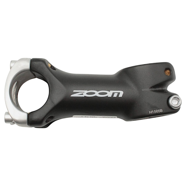 Винос руля на безрізьбову вилку ZOOM TDS-D507B-8 (H1505B), Ø28.6-Ø31.8. L-90мм. чорно-сірий