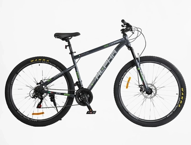 Велосипед 29 ST Corso «ALPHA» LF-29815 сталь 19", (к-т SHIMANO) чорний