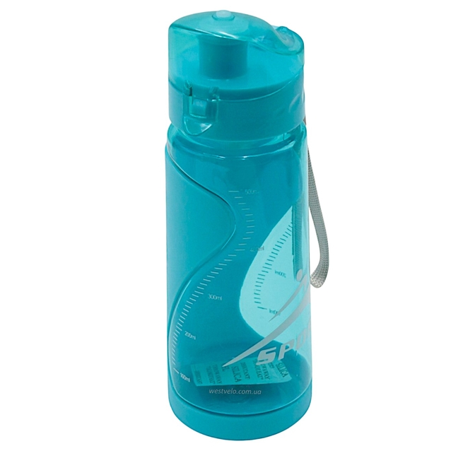 Фляга 500 ml пластмасова, SPORT, блакитна фото westvelo.com