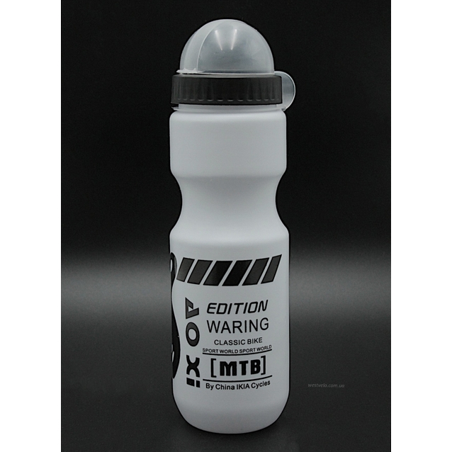 Фляга 700 ml харч.пластик. пластмасова біла (AFT-115) фото westvelo.com