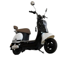Електровелосипед Corso «BILLGERY» BL-0655, двигун 600W, акумулятор 60V/20Ah, чорно-білий