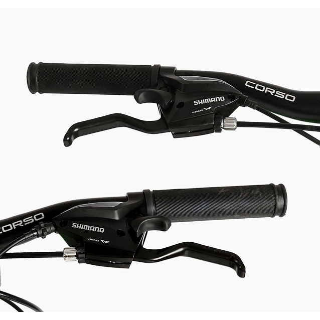 Велосипед 24 AL Corso «CONCEPT» CP-24074 алюміній 11", (к-т SHIMANO) жовтий фото westvelo.com