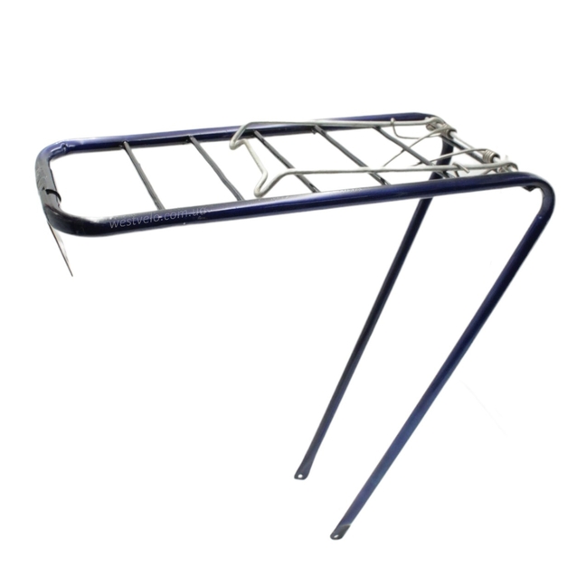Багажник 28 Харків задній з труби темно-синій фото westvelo.com