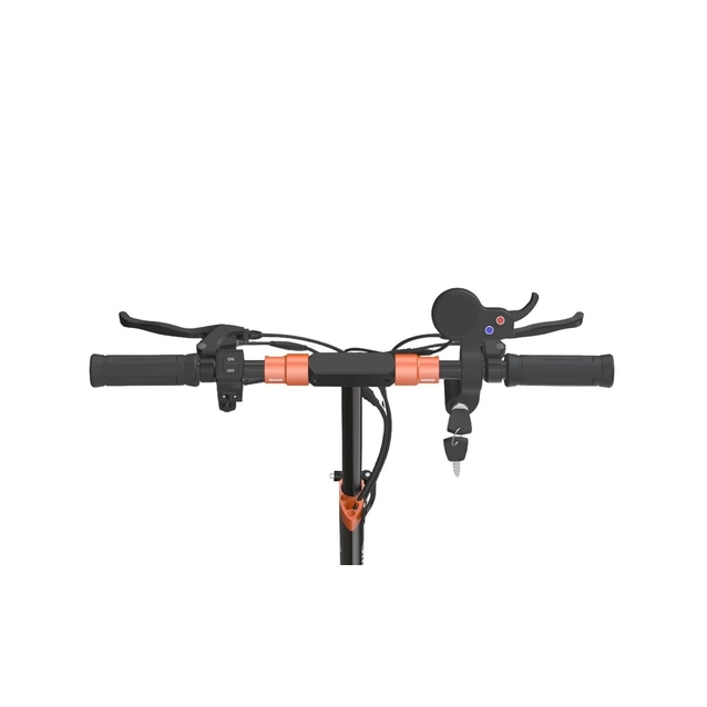 Електросамокат Best Scooter MS-30819 двигун 800W, акумулятор літієвий 48V 15Ah з сидінням, складний, колеса 10, чорно-помаранчевий фото westvelo.com