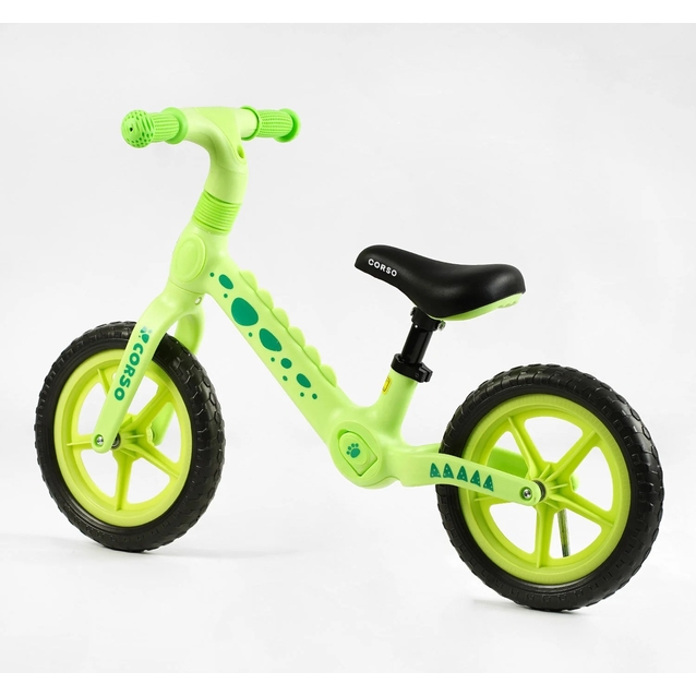 Велобіг 12 Corso, колеса - EVA (піна), нейлонова рама CS-12716 салатовий фото westvelo.com