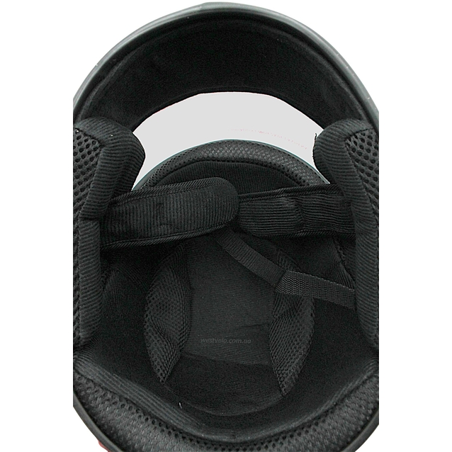 Мото шолом, закритий (L) AWN Helmet "109" червоний глянцевий фото westvelo.com