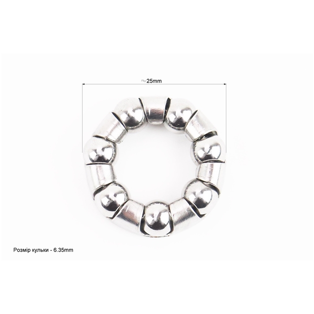 Підшипник втулки колеса МТВ 7шар.(1/4" Ø6,35мм) /20/ фото westvelo.com