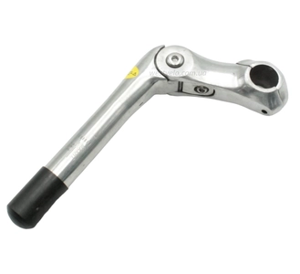 Винос руля мтв регульований AL. 60° Ø25.4мм. L-180мм. L-80мм. Ø25.4мм. нікель