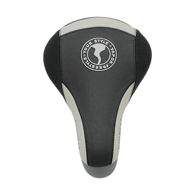 Сідло дитяче CNL-9217 (225х150мм) чорне з сіро-білими вставками фото westvelo.com