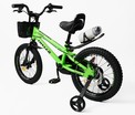 Дитячий велосипед 16 AL Corso «TAYGER»  TG-70411 алюмінієва рама, дискові гальма, салатовий фото westvelo.com
