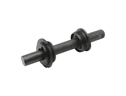 Каретка Україна Бубон (вал + чашки + віночки) L-143мм (чорний вал)