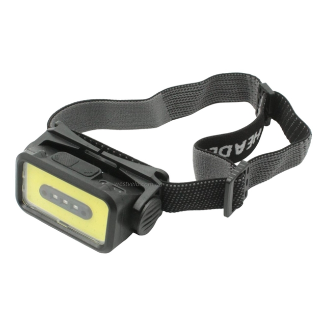 Ліхтар налобний на usb зарядку, К-352, Type-C. + червоне світло. Вбудований сенсор руху фото westvelo.com