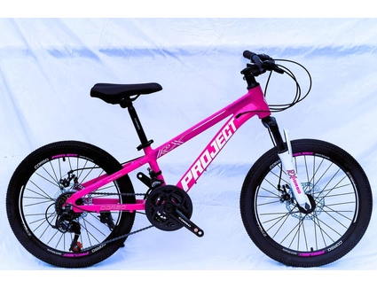 Велосипед 20 AL Corso «PROJECT» PJ-20197 алюміній 10", (к-т SunRun) рожевий