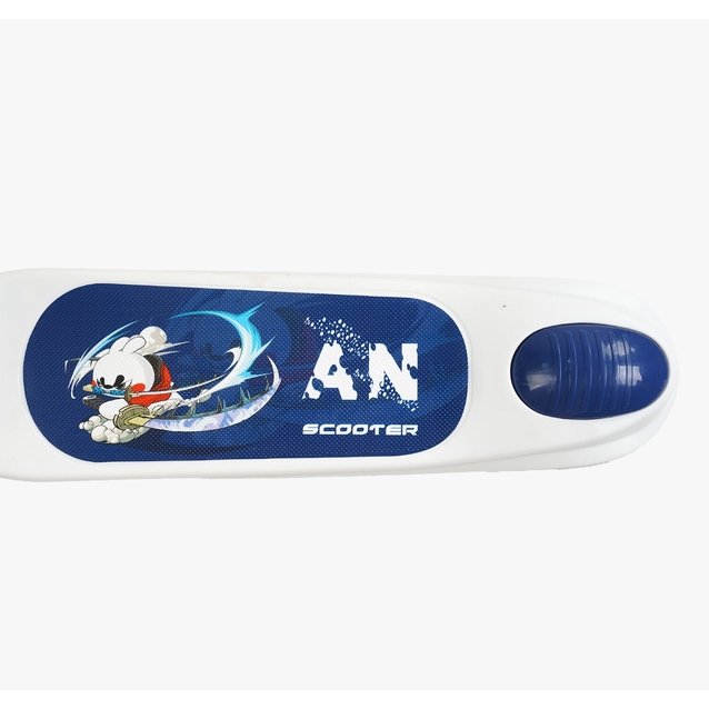 Самокат дитячий 3-х колісний Skyper RS-49500 синій, колеса PU Ø125mm/40mm зі світлом, музика та підсвічування платформи, кермо складне фото westvelo.com