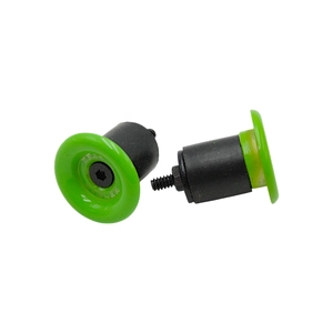 Заглушки керма (баренди) STOLEN (Vortex Gang Green) пластик, салатовий (Тайвань)