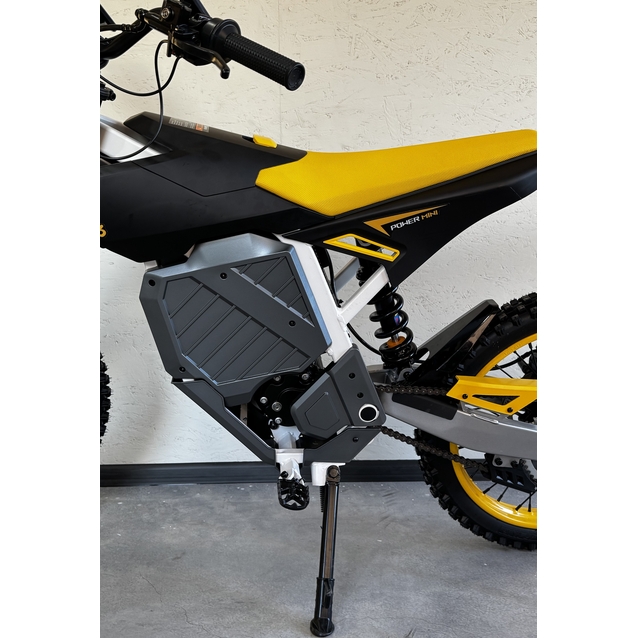 Електродіртбайк Corso STORM «MIMBOB» E-3000 Rally SM двигун 2999W, акумулятор 72V 27Ah літієвий, чорно-жовтий, колеса 19/17" фото westvelo.com
