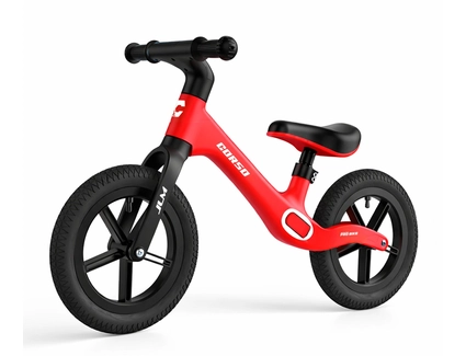 Велобіг 12 Corso надувні колеса, нейлонова рама BL-35071 червоний