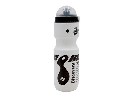 Фляга 750ml Discovery (TREK) пластмасова, біло-чорний