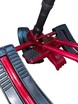 Санки з кермом (снігокат) Viper (Mustang) сталевий, червоний фото westvelo.com