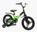 Дитячий велосипед 16 MG Corso «MONTI» MT-16500, магнієва рама, чорно-салатовий фото westvelo.com