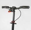 Самокат дитячий 2-х колісний, PU Best Scooter 10304 чорно-червоний, колеса Ø230-200mm, AL, 1 амортизатор передній, ФАРА, затискач керма