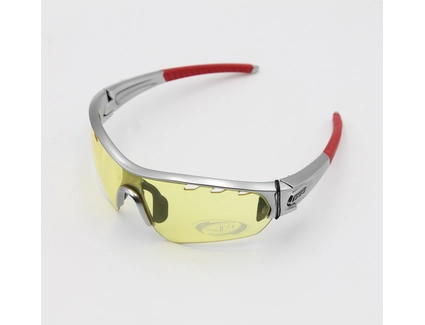 Окуляри BBB BSG-43SE "Select" Special edition PC Smoke черв. MLC лінзи червоні, завушні дуги мат. Chr (+ зміне скло жовте,біле)+ футляр чохол