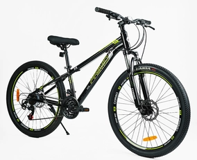 Велосипед 26 AL Corso «PRIMO» RM-26311,26115 алюміній 13", (к-т Saiguan) чорний