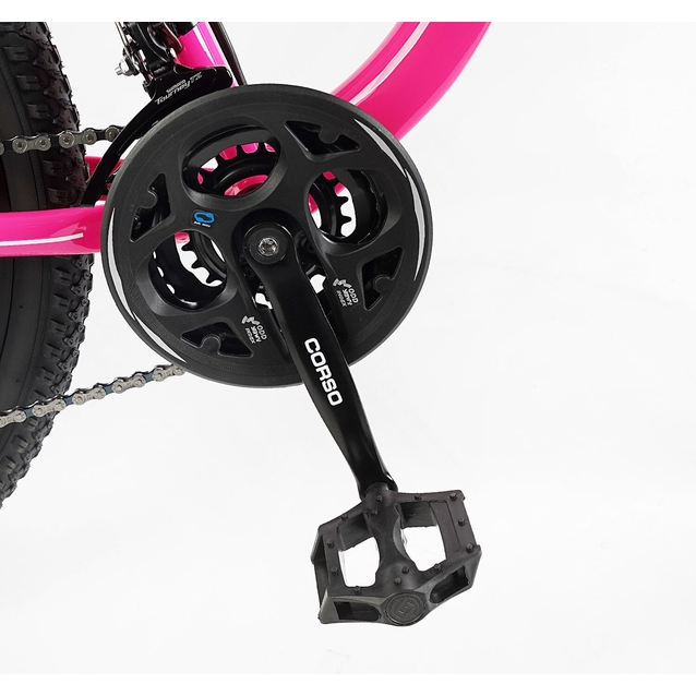 Велосипед 27.5 AL Corso «ELYSIUM» LS-27507 алюміній 15.5", (к-т SHIMANO) рожевий фото westvelo.com