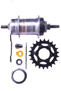 Втулка планетарна Shimano NEXUS (SG-3C41) 3 передачна (L-1800мм на 28 Ø) + комплект (зірка22) INDONESIA